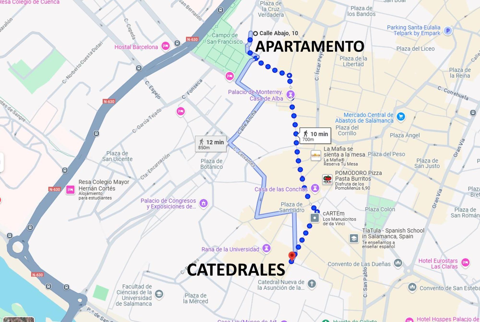 Alojamiento Abajo10 Centro Universidad By Keyhom Salamanca Luaran gambar